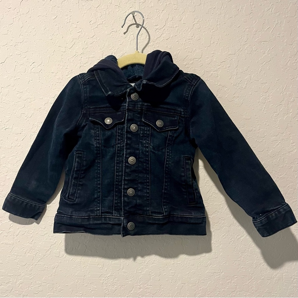 Old Navy 2T black toddler boy denim jacket